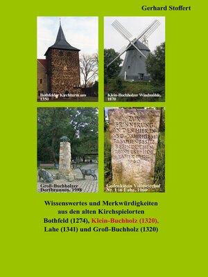 cover image of Wissenswertes und Merkwürdigkeiten aus den alten Kirchspielorten